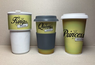 "Royal Coffee", (CoffeeToGo-Becher)