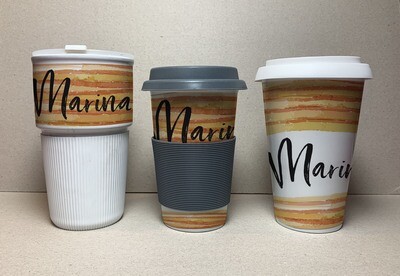 "Stripes", (CoffeeToGo-Becher)