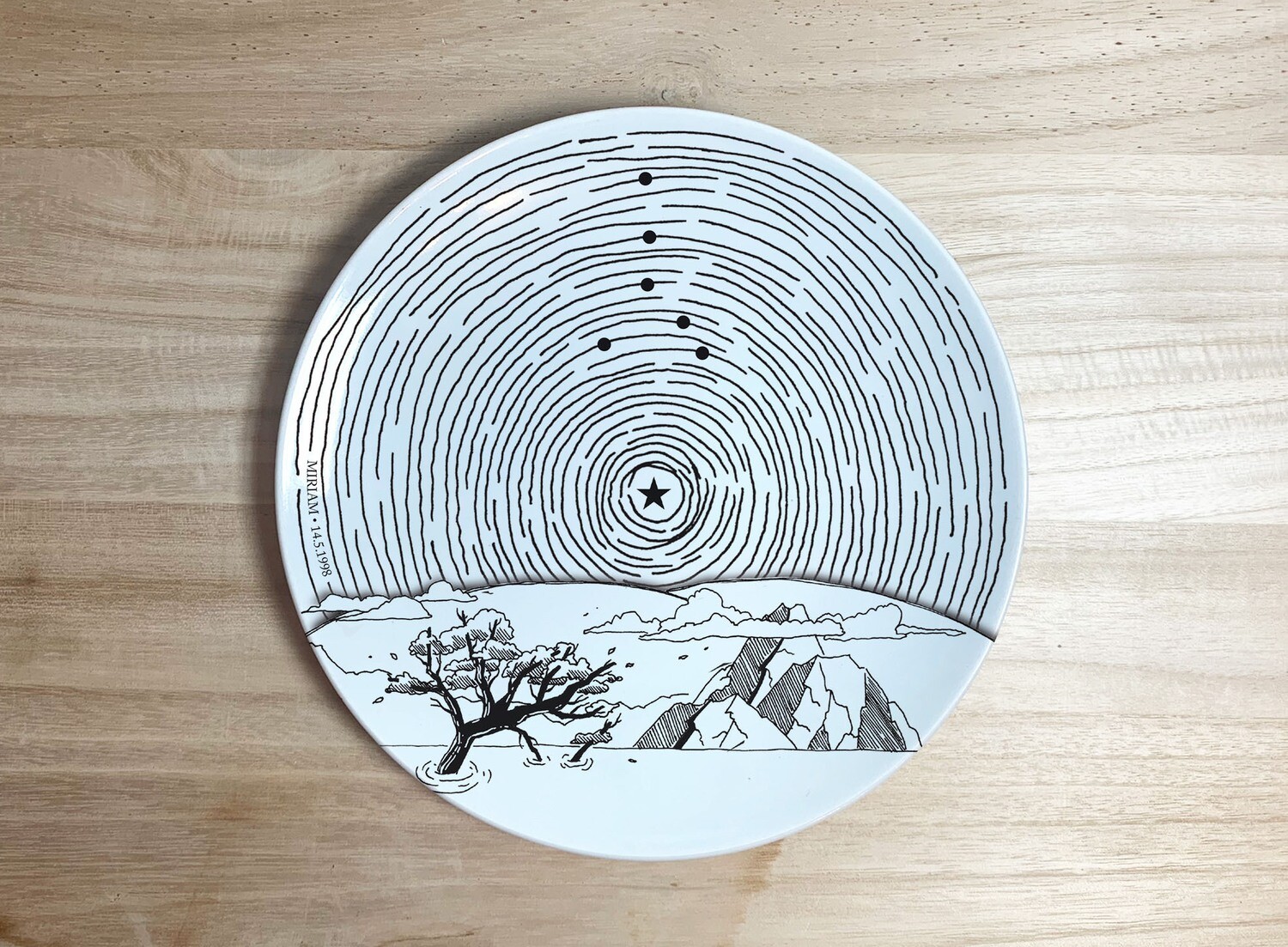 "Miss you" (Teller, 20 cm)