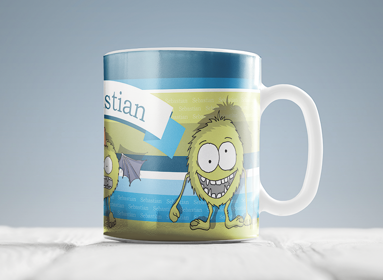 "Midnight Monster" Tasse