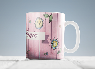 "Pink Lady" Tasse