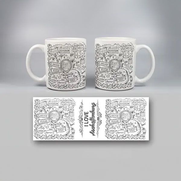 Tasse „Stadtteile“