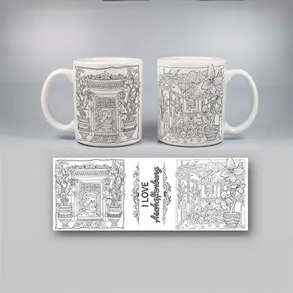 Tasse „Pompejanum 2“