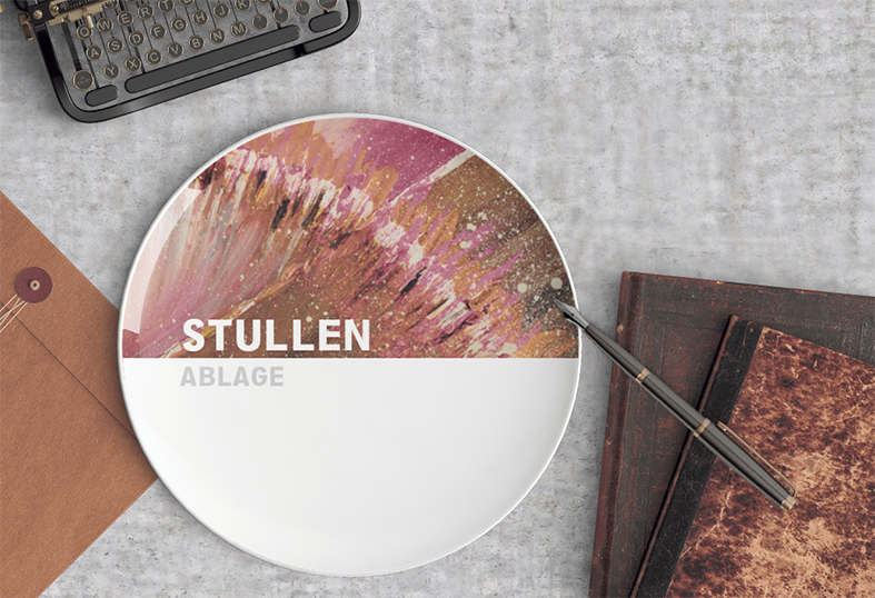 Thementeller "Stullen Ablage" (17 oder 20 cm Durchmesser)