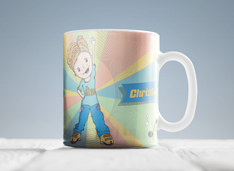 "Disco King" Tasse