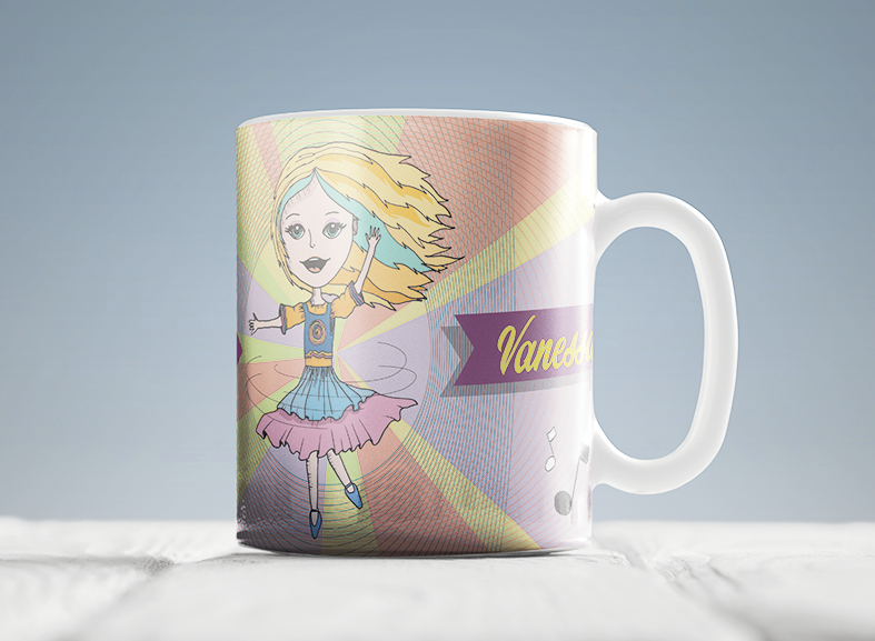 "Dancing Queen" Tasse