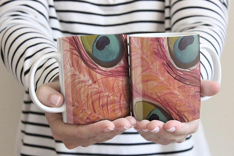 Sammeltasse "Frau Pfau"