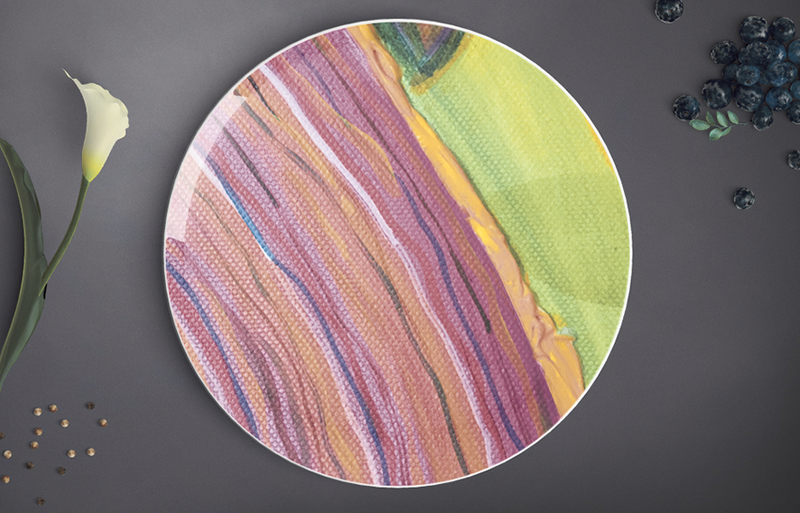 Sammelteller "Dschungel No.2" (17 oder 20 cm Durchmesser)