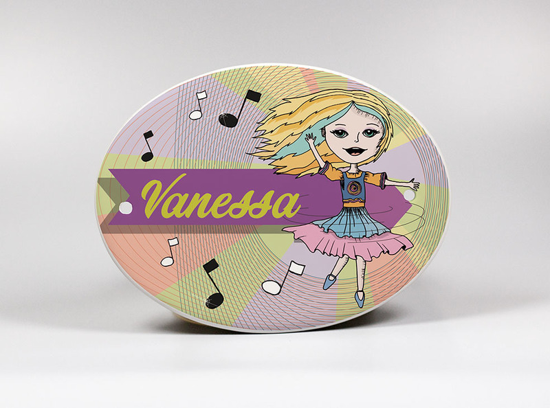 "Dancing Queen" Türschild