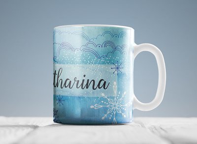 "Schneeglöckchen" Tasse