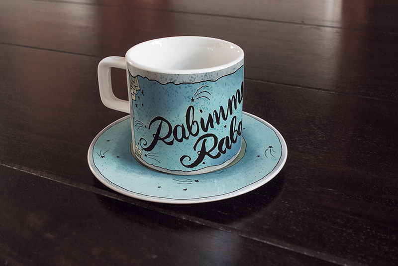 "RabimmelRabammelRabum" (Espresso- oder Kaffeetasse, 2-tlg.)