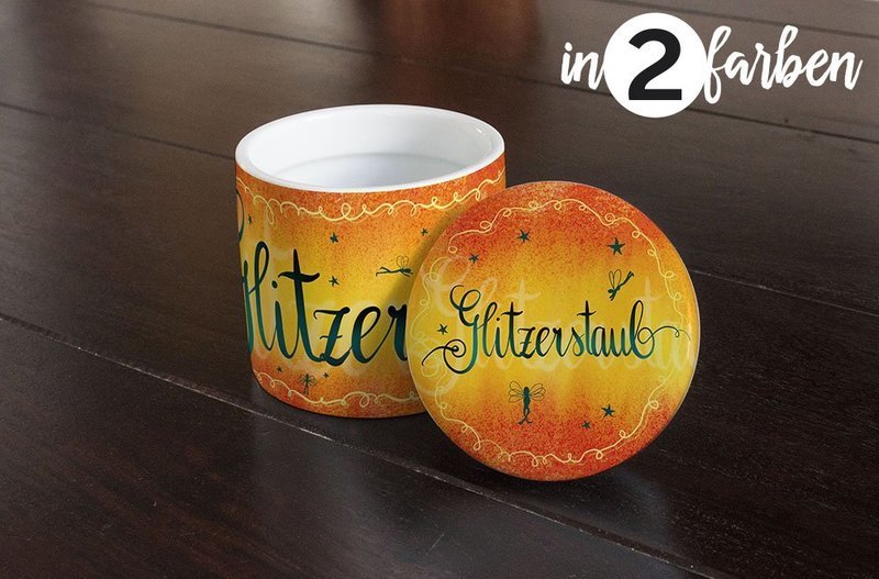 "Glitzerstaub" (Vorratsdose)