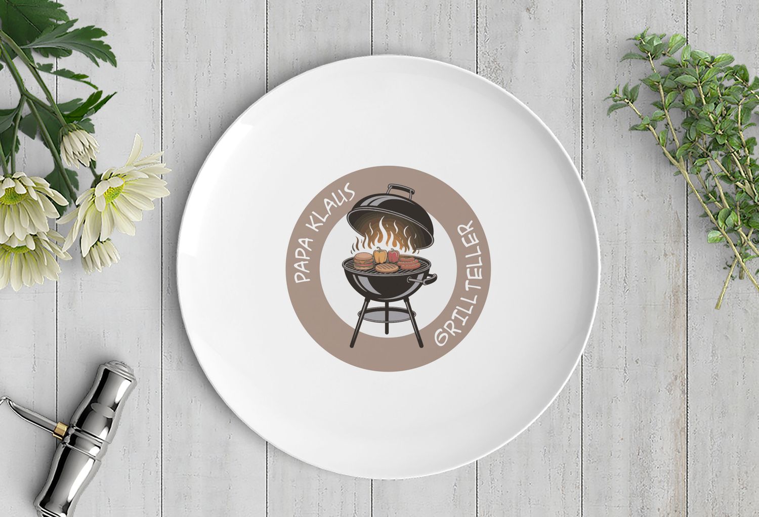 "Papas Grillteller" (Teller, 26 cm)