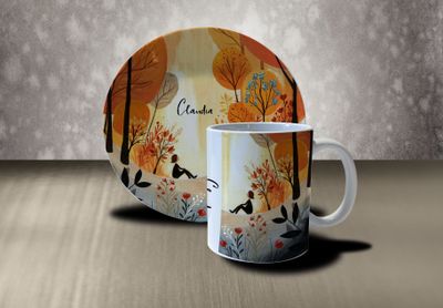 "Dreams", (Kaffeebecher und 20er Teller)