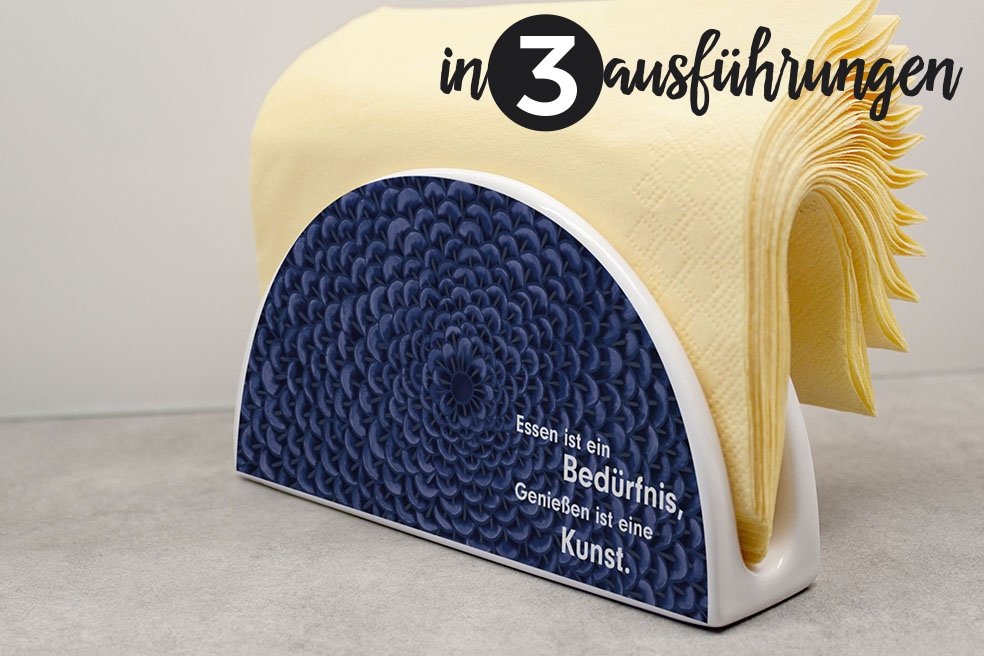 Serviettenhalter "Wortspiel"