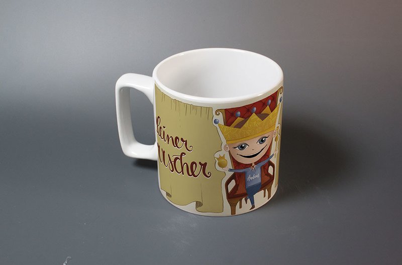 "Kleiner Herrscher" (Individuelle Jumbotasse)