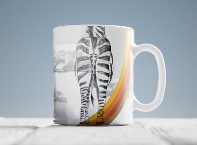 Tasse "Afrikebra"