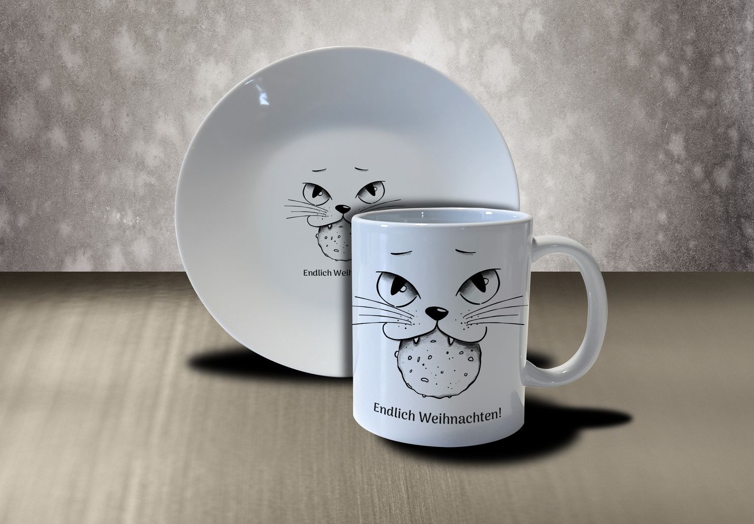 "Endlich Weihnachten" (2er Set)