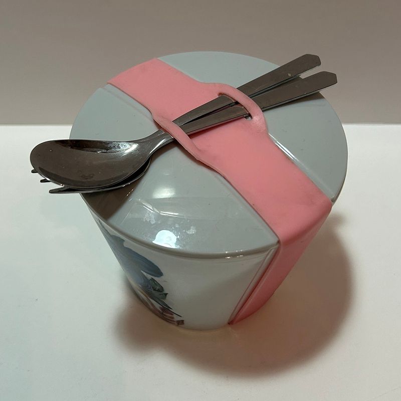 "Birdy", (ToGo-Behälter mit Besteck)