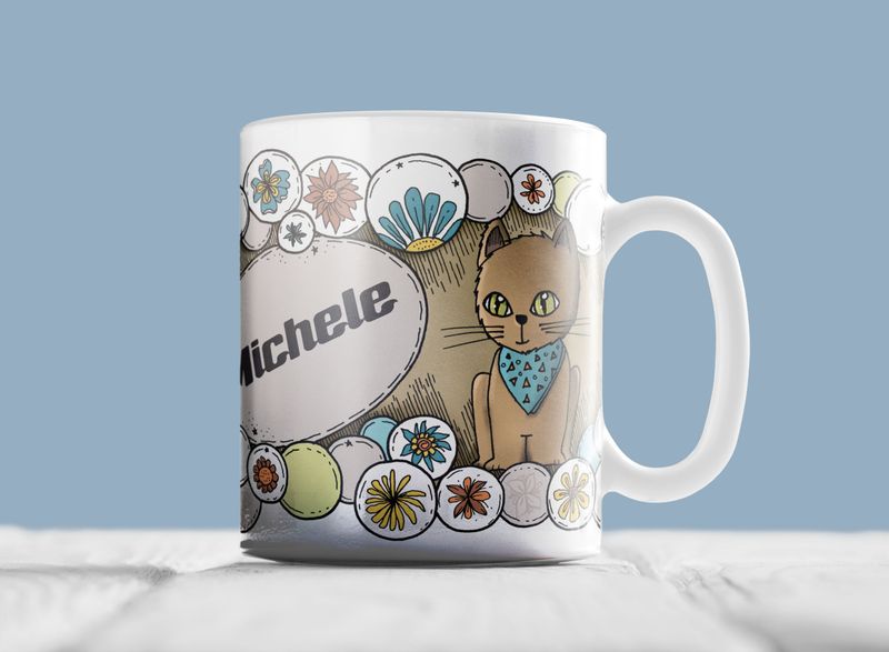 "CatPower" (Kaffeebecher"