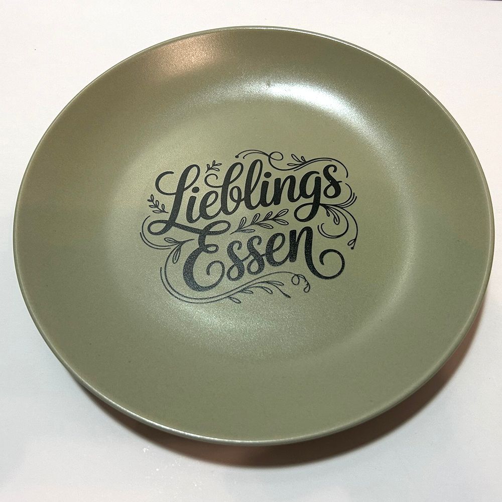 "Lieblingsessen", (Teller)