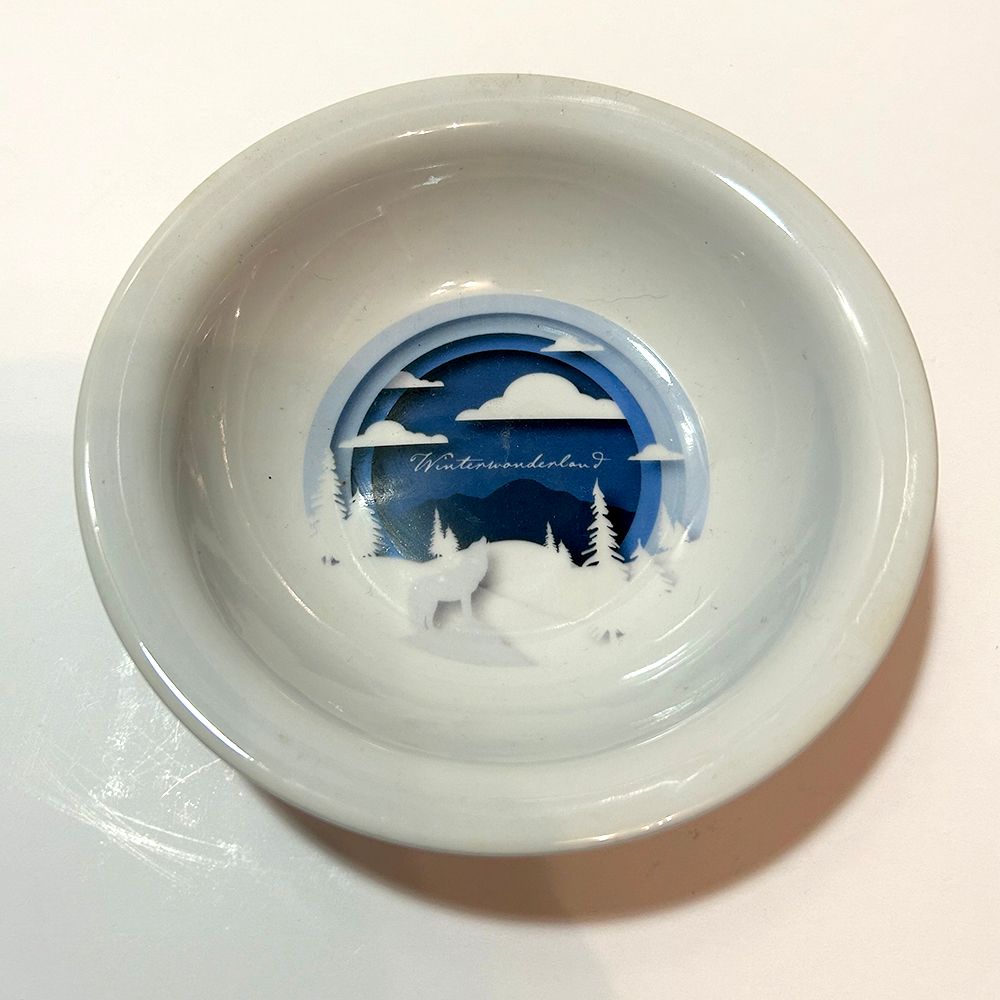 "Winterwonderland", (kl. Schale)