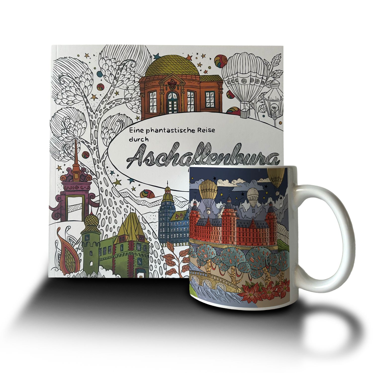 Ausmalbuch + Tasse