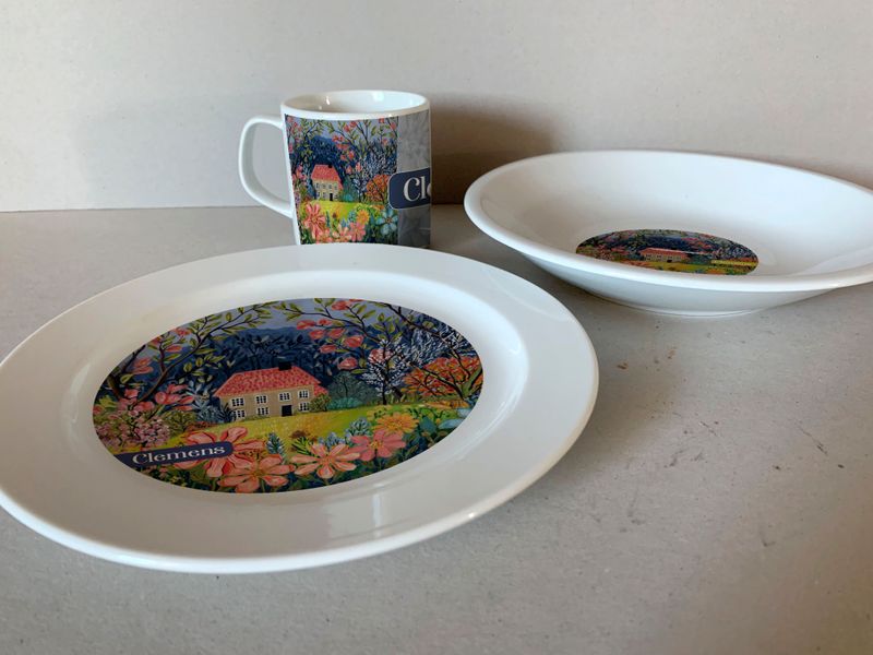 "CottageLife" (Geschirr-Set, 3-tlg.)
