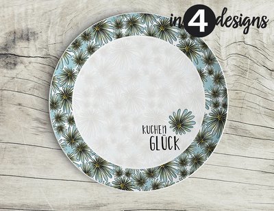 Teller Teller "KuchenGlück" (20 cm)