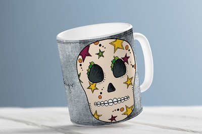 "Happy Halloween" (Individueller Becher)