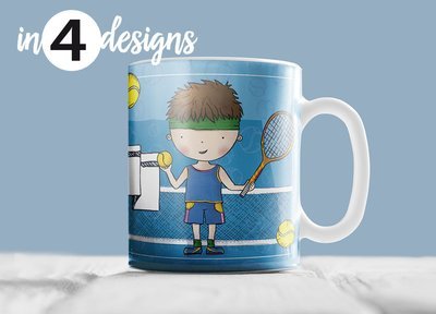 "Tennisprofi" Tasse