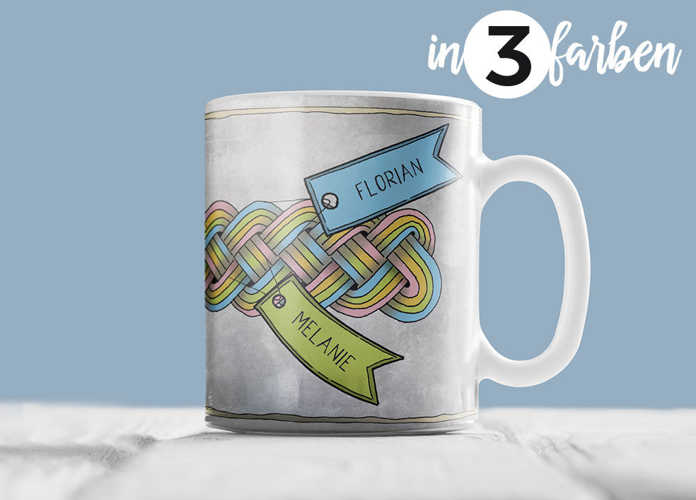 "Freundschaftsband" (Individueller Becher)