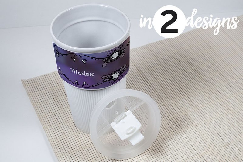 "Bordüre" (Coffee-to-go-Becher)