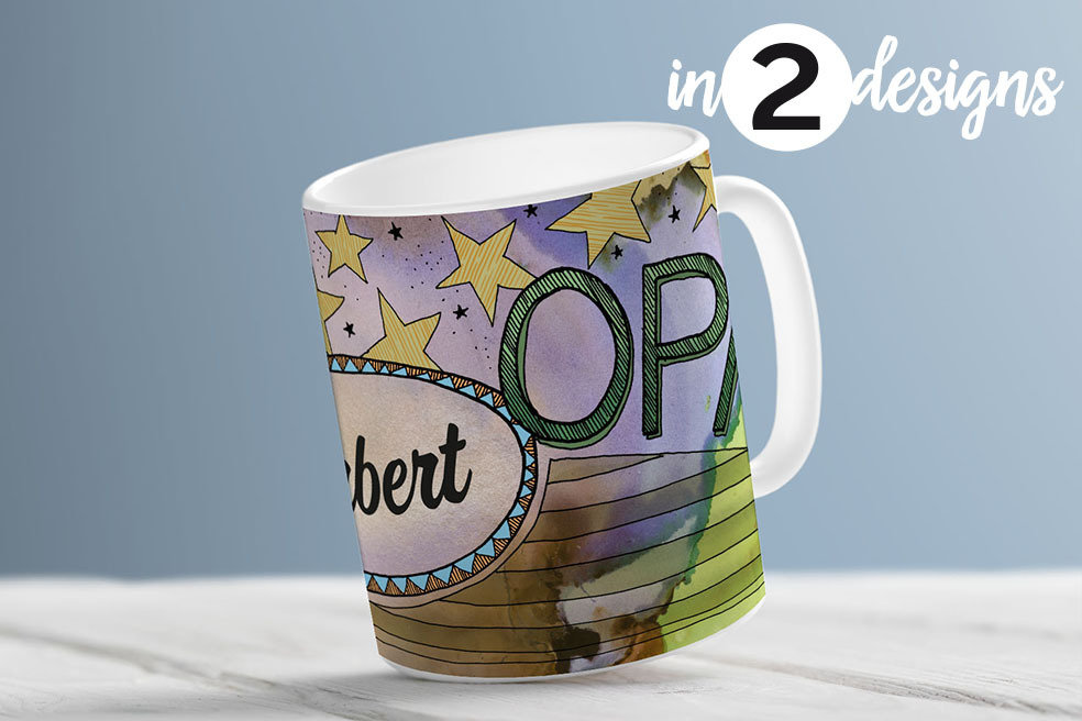 "Bester Opa" (Individueller Becher)