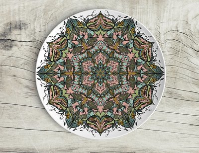 Teller Teller "IndischCurry" (20 cm Durchmesser)