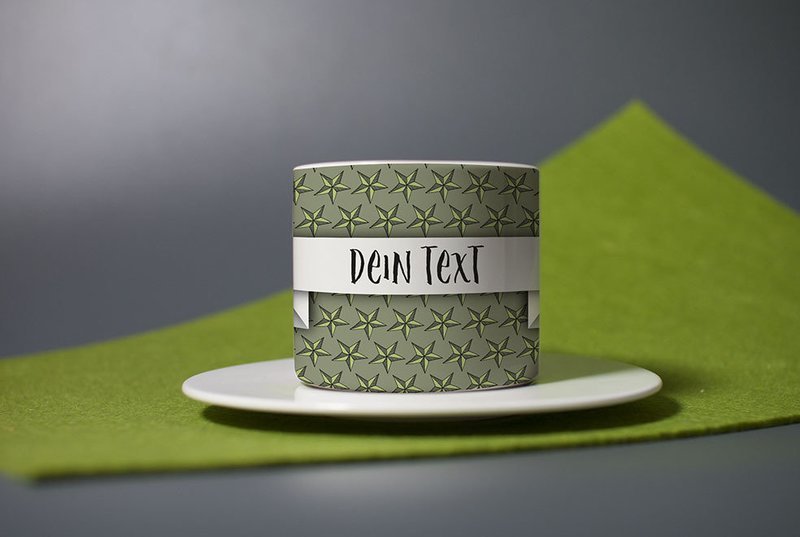 "Be a star" (Espresso- oder Kaffeetasse, 2-tlg.)