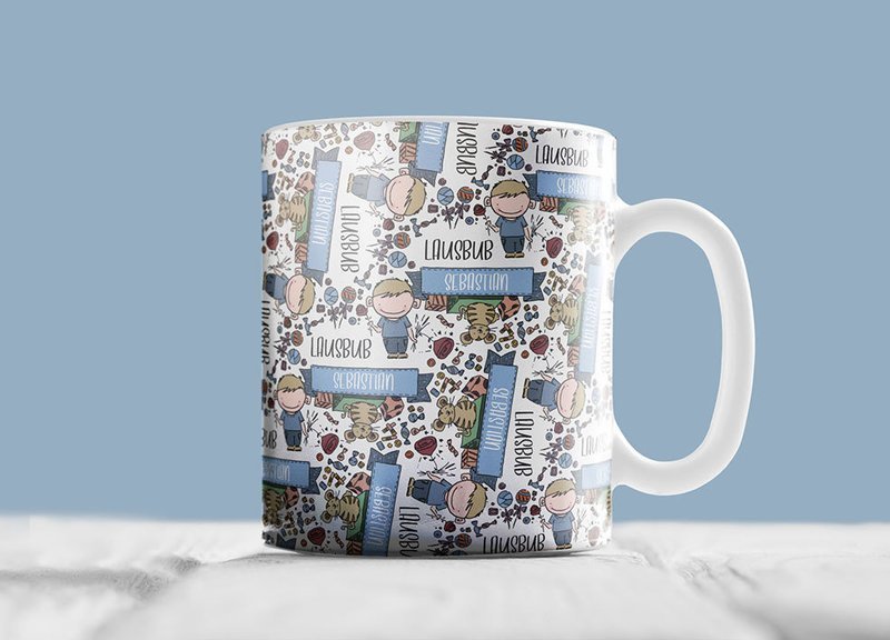 "Lausbub" (Individueller Becher)