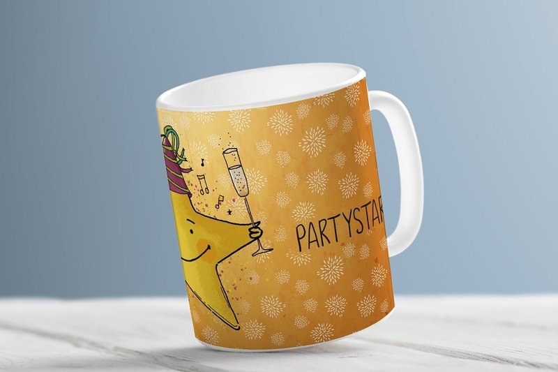 "PartyStar" (Kaffeetasse)
