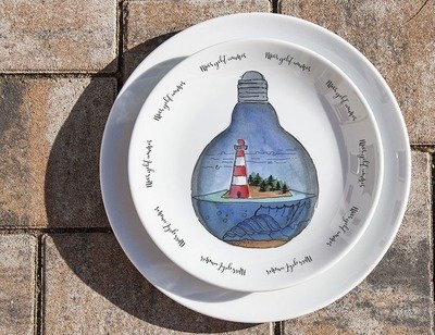 Teller "Meer geht immer"  (20 cm Durchmesser)