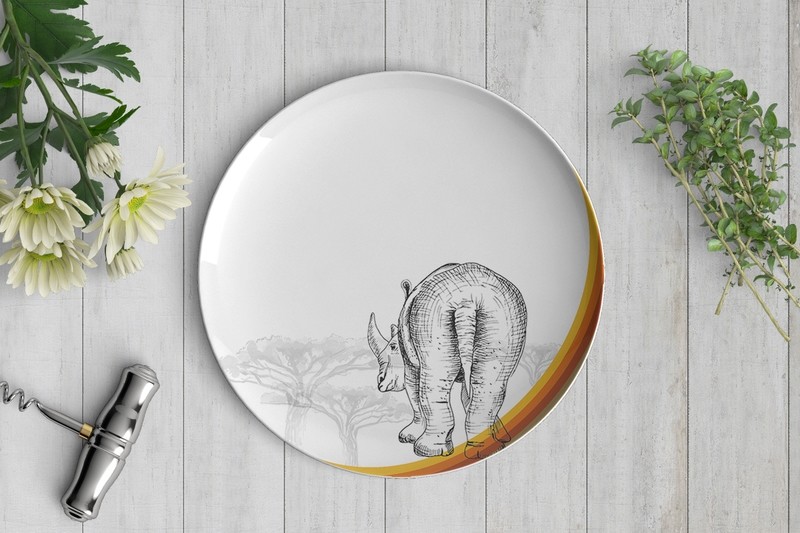 Teller Teller "Afrikorn" (26 cm Durchmesser)