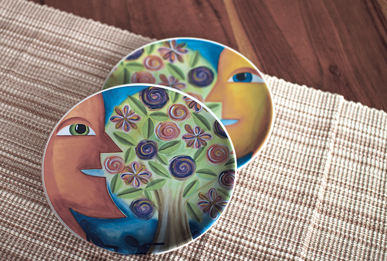Paarteller Paarteller "Dialog" (17 oder 20 cm Durchmesser)