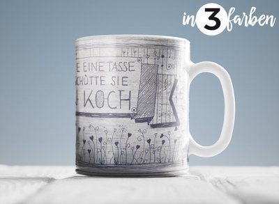 Tasse "Man nehme eine Tasse Wein..."
