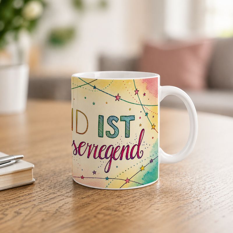 "Mein Zustand ist besäufniserregend" (Tasse)