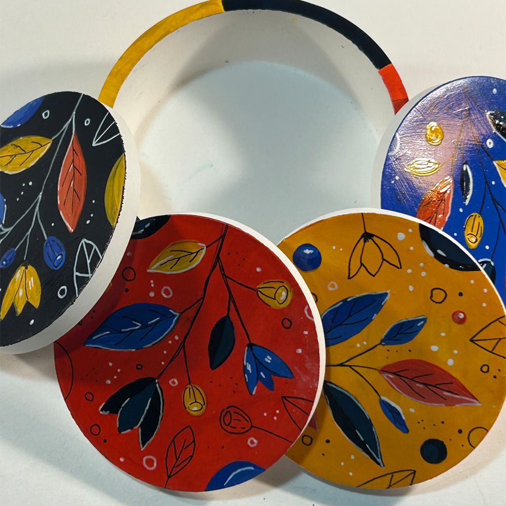 "Pop-Art" (Untersetzer-Set)