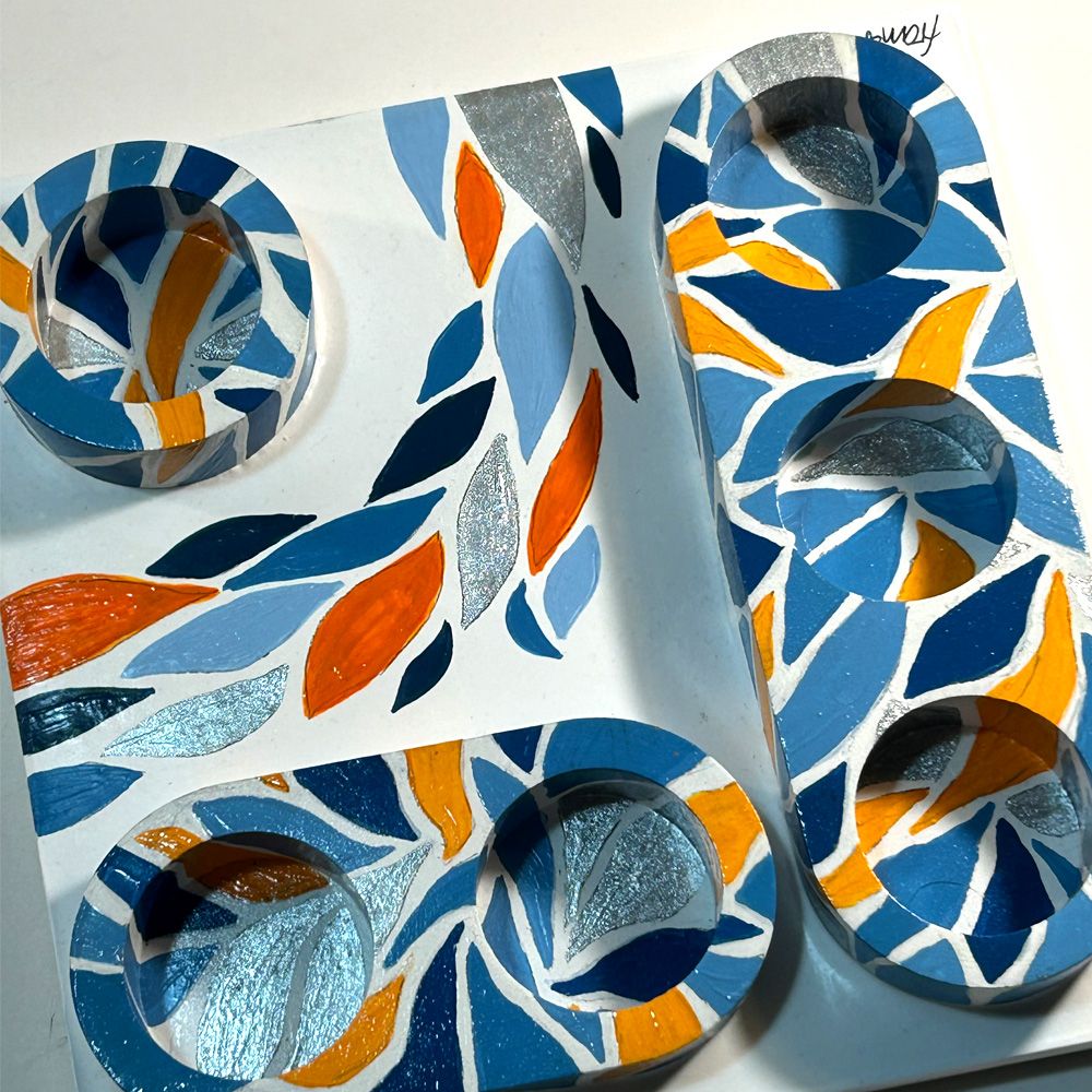 "FlowtingMe" (Teelichthalter)