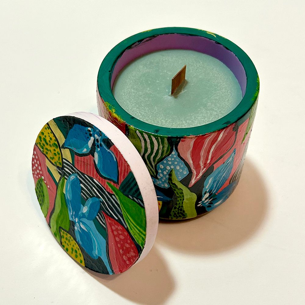 "DschungelFieber" (Kerze)