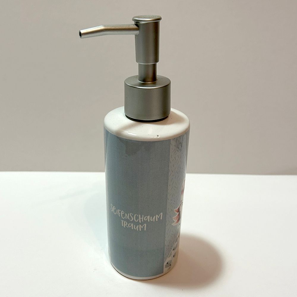 "Seifenschaumtraum", (Seifenspender)