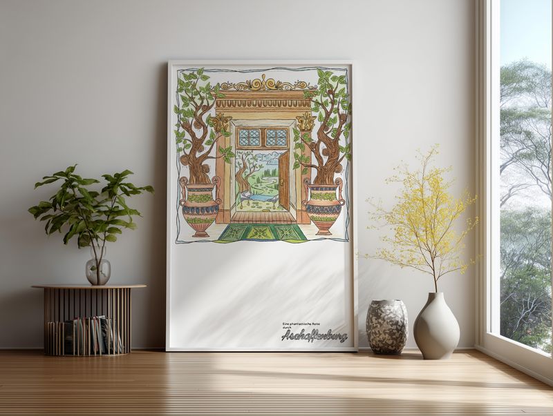 Ausmalposter (DIN A2 im Hochformat)