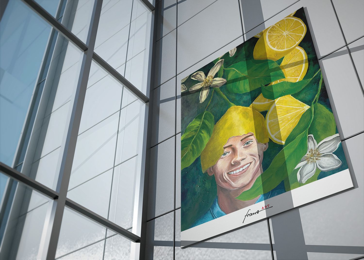 Kunstdruck "Zitronus"