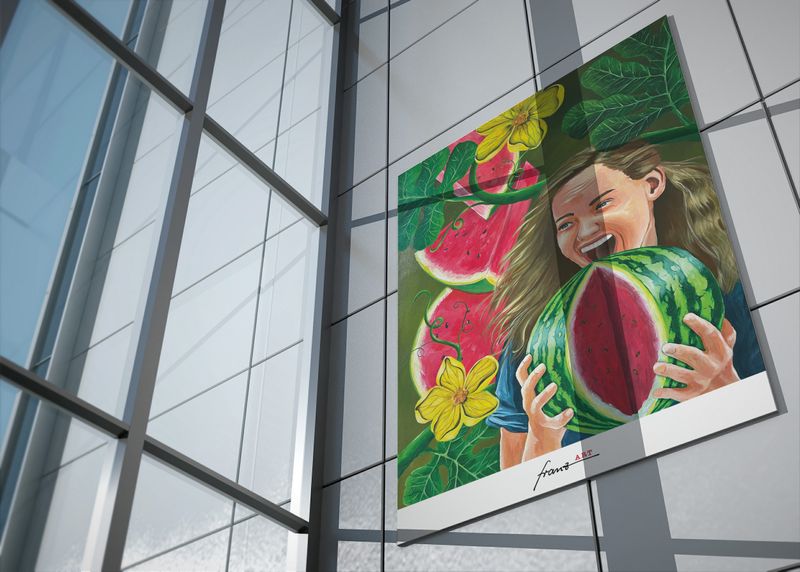 Kunstdruck "Melonka"